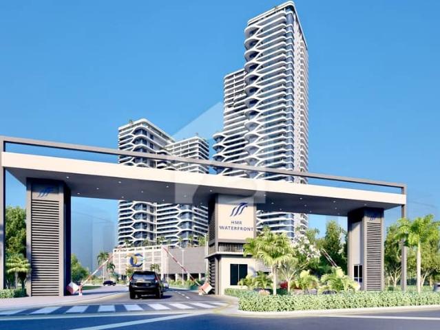 First Time In Pakistan 1 Bed With Private Pool | Gold Crest Tower 2 At HMR Waterfront