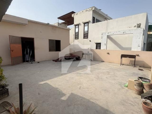 First floor with roof portion for rent available in capital society