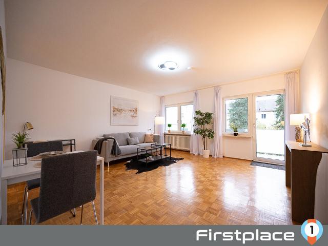 FIRSTPLACE Erbbaurecht: Große 1 Zimmer Wohnung mit Westloggia
