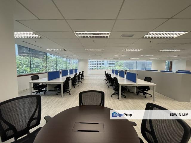 Fitted office unit at kl prime location