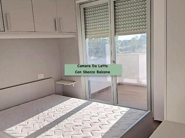 FIUMICINO BILOCALE ARREDATO Con BALCONE