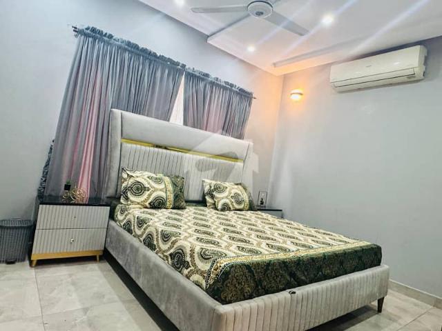 Five Marla Brand New Furnished House Available For Rent In Bahria Town, Lahore