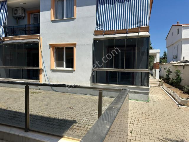 Foça Bağarası Hacıveli Mah. Kiralık 2+1 Bahçe Katı Daire