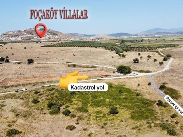 Foça köy villara komşu satılık 481 m tarla