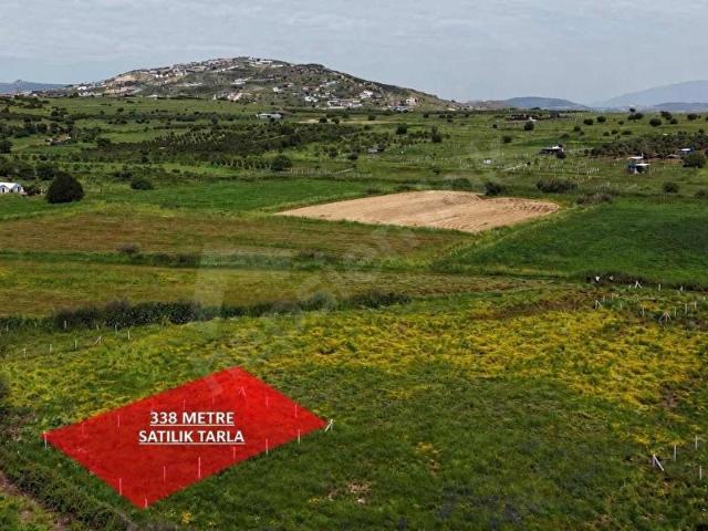 FOÇA KÖY'e yakın satılık 338 m tarla