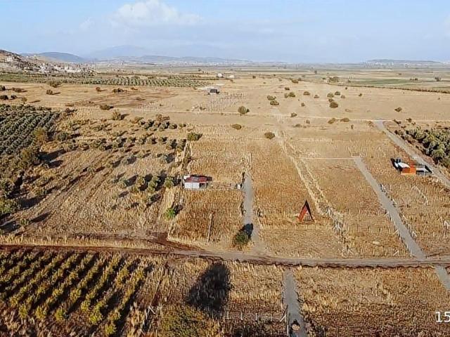 Foça yenibağarası 220 m tel örgülü tarla acil