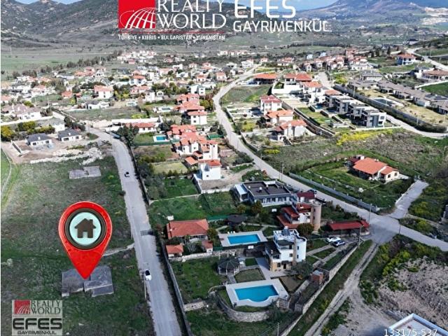 FOÇAKÖY'DE FIRSAT DÖRT VİLLALIK DENİZ MANZARALI ARSA