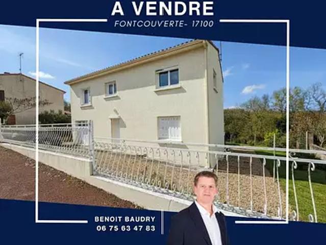 Fontcouverte 17100 Achat / Vente maison 5 pièces t5 terrasse parking