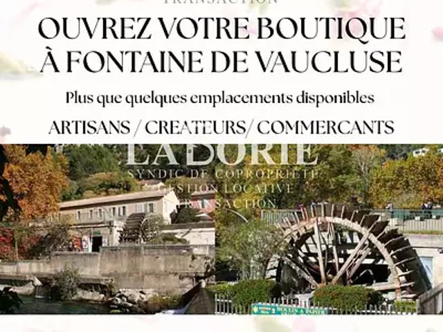 Fontaine de Vaucluse 84800 Location divers