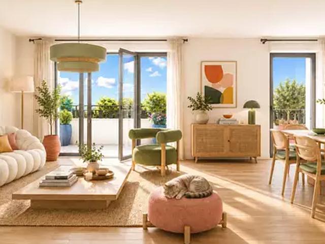 Fontainebleau 77300 Programme neuf appartement neuf à vendre t4 PTZ+ NF