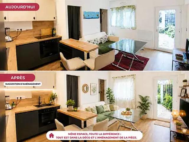 Fontenay sous Bois 94120 Achat / Vente maison 3 pièces t3 jardin