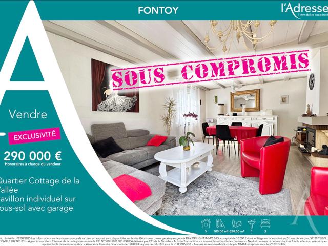 Fontoy Vente Maison 57
