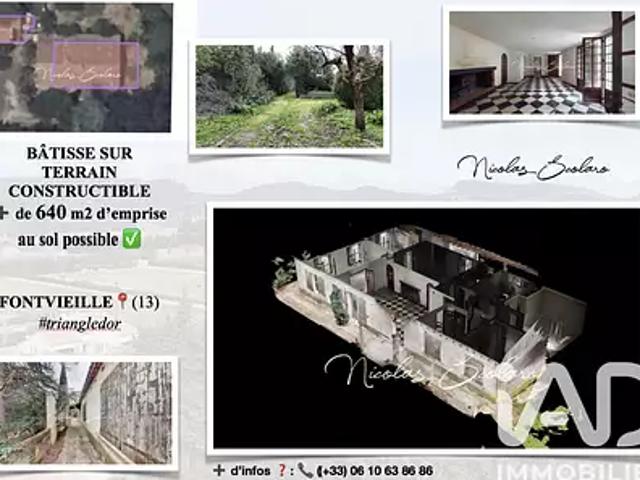 Fontvieille 13990 Achat / Vente maison 5 pièces t5