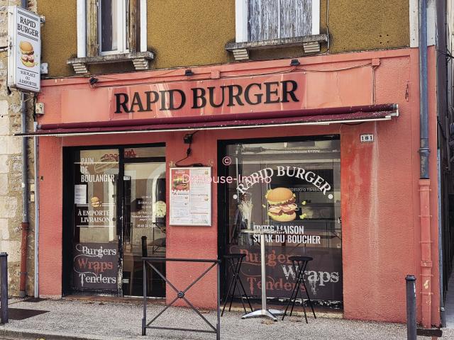 Fond de commerce restauration rapide à vendre