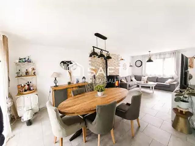 Fondettes 37230 Achat / Vente maison 5 pièces t5 parking