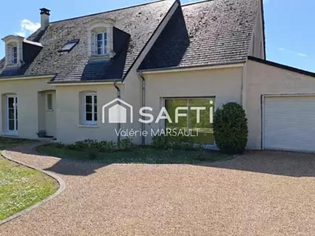 Fondettes 37230 Achat / Vente maison 5 pièces t5 terrasse parking