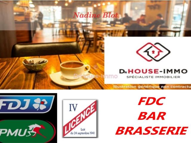 Fonds de Commerce tabac presse FDJ bar restauration avec licence 4 et logement et terrasse