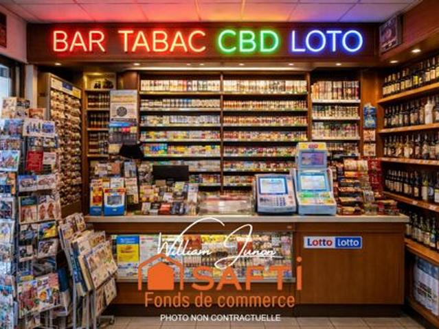 Fonds de commerce Bar / Tabac / Loto / CBD