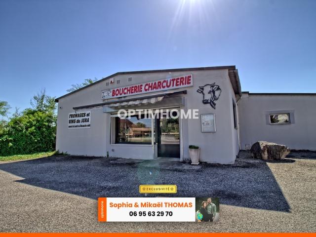 Fonds de commerce BOUCHERIE CHARCUTERIE TRAITEUR à vendre AUMONT 39