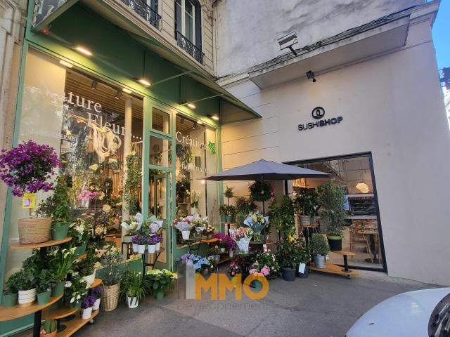 Fonds de commerce de fleurs à vendre au coeur du 6ème