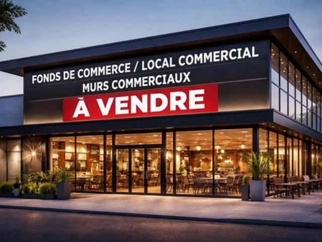 Fonds de commerce / Droit au bail / murs commerciaux 300 m²