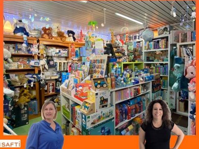 Fonds de commerce jeux et jouets centre ville d’Auray
