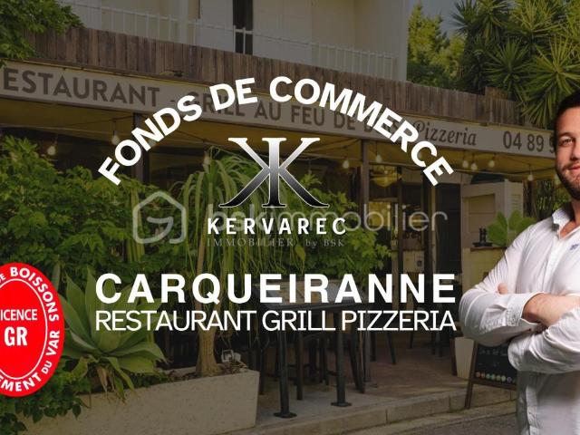 FONDS DE COMMERCE PIZZERIA & GRILL AU FEU DE BOIS – PORT DE CARQUEIRANNE