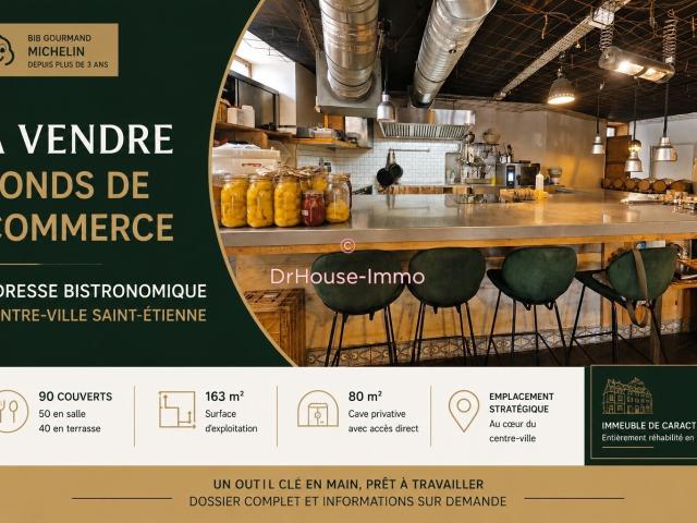 FONDS DE COMMERCE RESTAURANT ÉTABLISSEMENT BISTRONOMIQUE RÉFÉRENCÉ AU GUIDE MICHELIN