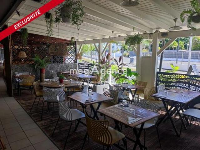 Fonds de commerce Restaurant 88m² env Cuisine, sanitaire, salle intérieure, terrasse secteur touristique Le Gosier
