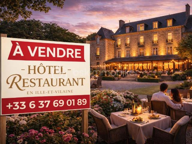 FONDS & MURS HÔTEL – RESTAURANT À VENDRE
