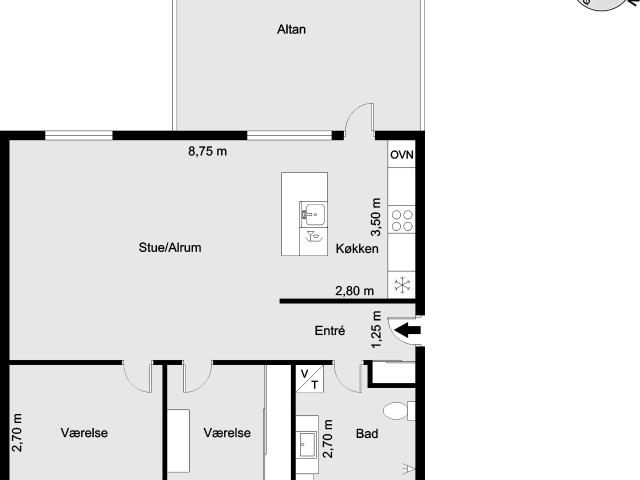 479 2 Fonnesbechsgade 16B, 3. Tv Moderne ejerlejlighed i hjertet af Herning med stor solrig altan og gæstele RealMæglerne