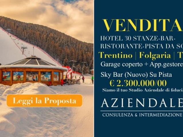 FOLGARIA HOTEL+SKYBAR SU PISTA 30 STANZE