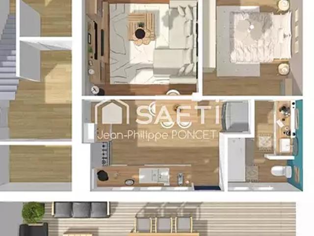 Fort Mahon Plage 80120 Achat / Vente appartement 2 pièces t2 parking