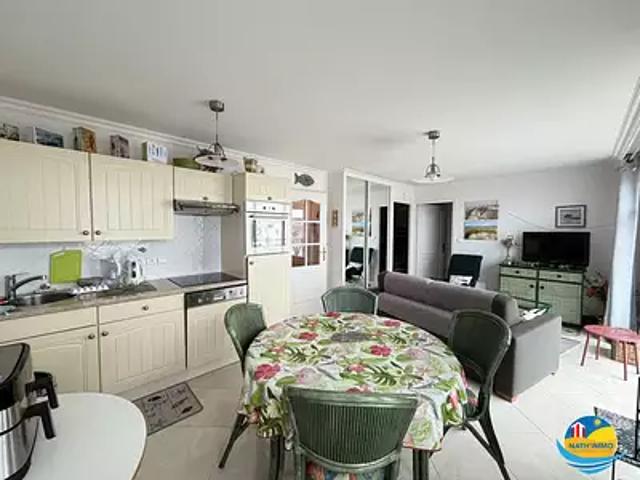 Fort Mahon Plage 80120 Achat / Vente appartement 3 pièces t3 au dernier étage