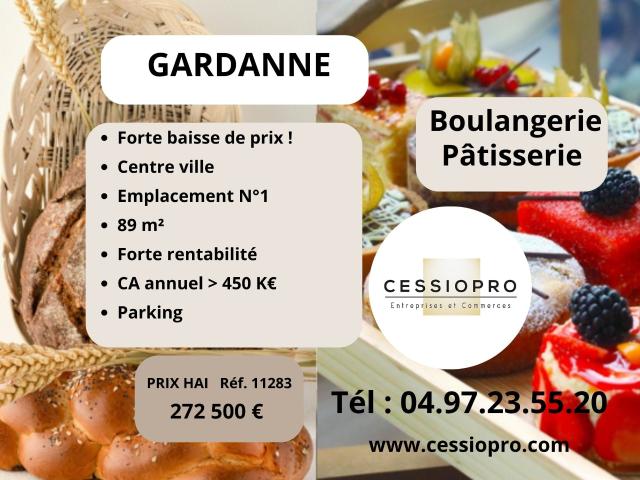 FORTE BAISSE DE PRIX ! À VENDRE BOULANGERIE PÂTISSERIE 89 m2 EMPLACEMENT No1 EN CENTRE VILLE FORTE RENTA
