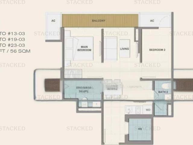Forte Suites D8, Apartment