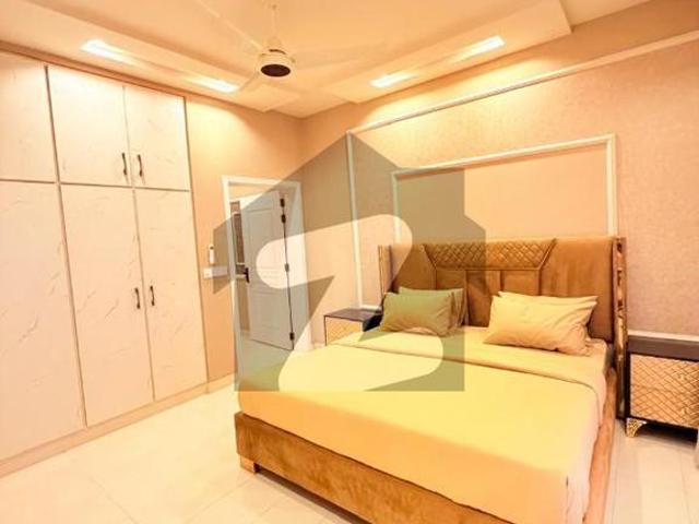 For Long Term Rent 1300 Sq Ft Luxury Fully Furnished Apartment with 2 Beds, Modern Interiors & Prime Location in DHA Phase 8, Easy Deal with Wall Green Realtors DHA Phase 8