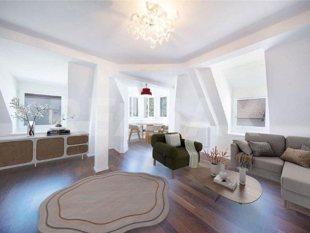 For long term rent, charming 3.5 room penthouse apartment in Schlössli in Vitznau