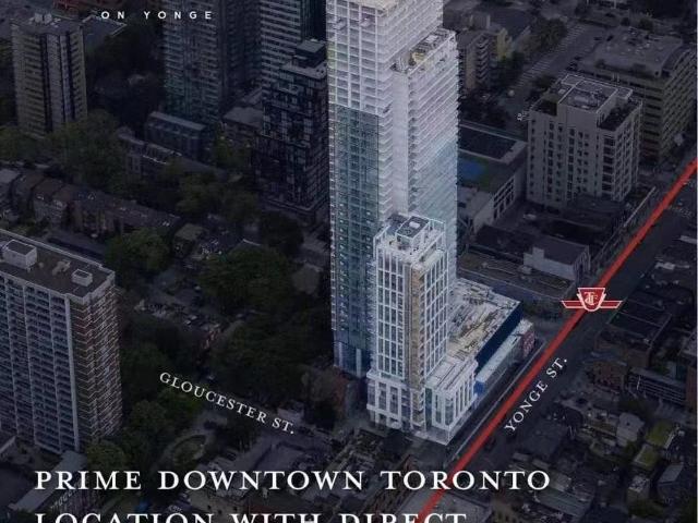 For Lease 3 Gloucester Street Unit# 2005, Toronto, Ontario