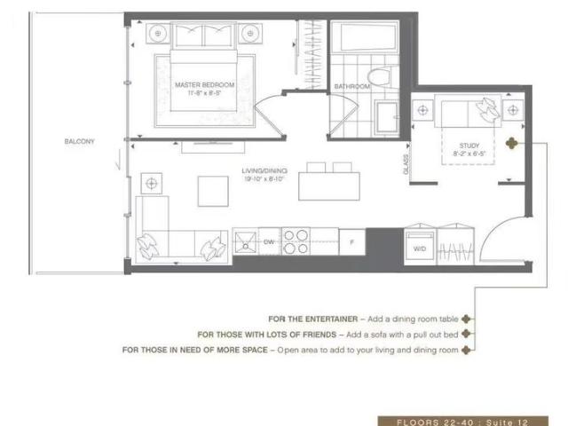 For Lease 3 Gloucester Street Unit# 812, Toronto, Ontario