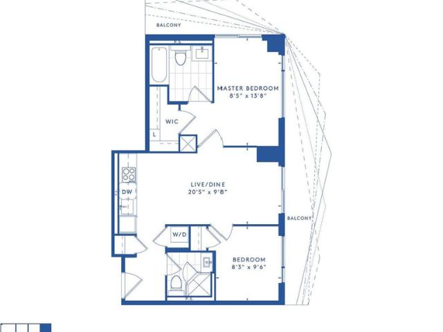 For Lease 100 Dalhousie Street Unit# 1104, Toronto, Ontario