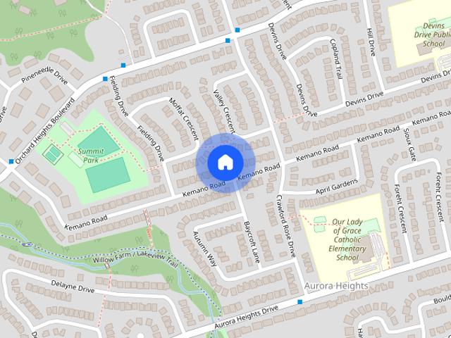 For Lease 134 B Kemano Road Unit# Basement, Aurora, Ontario
