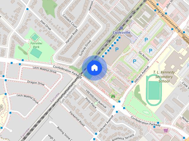 For Lease 135 Hillcrest Avenue Unit# 2101, Mississauga, Ontario