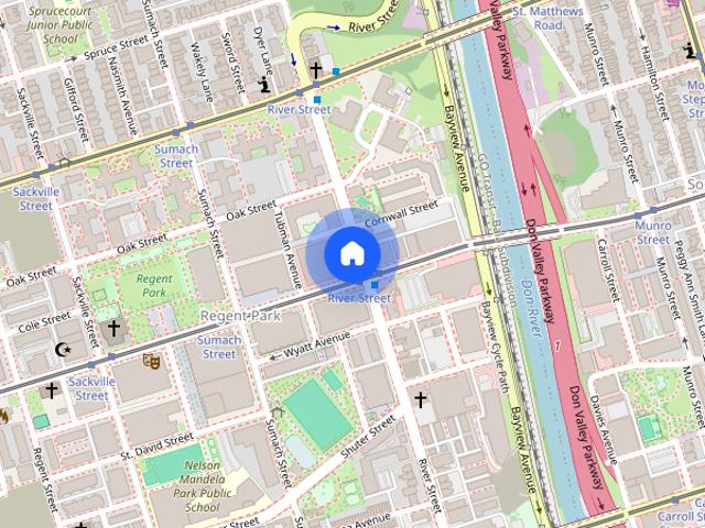 For Lease 130 River Street Unit# 2905, Toronto, Ontario