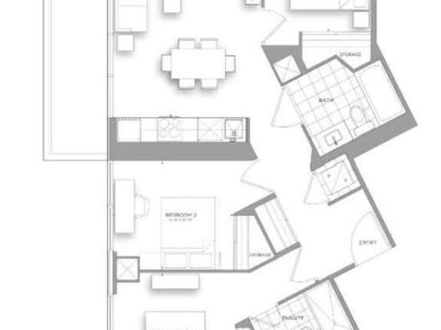 For Lease 159 Wellesley Street Unit# 1808, Toronto, Ontario