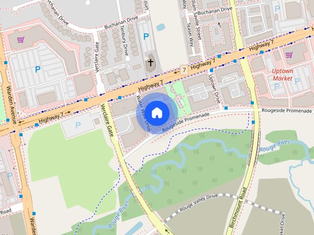 For Lease 15 Water Walk Drive Unit# 1511, Markham, Ontario