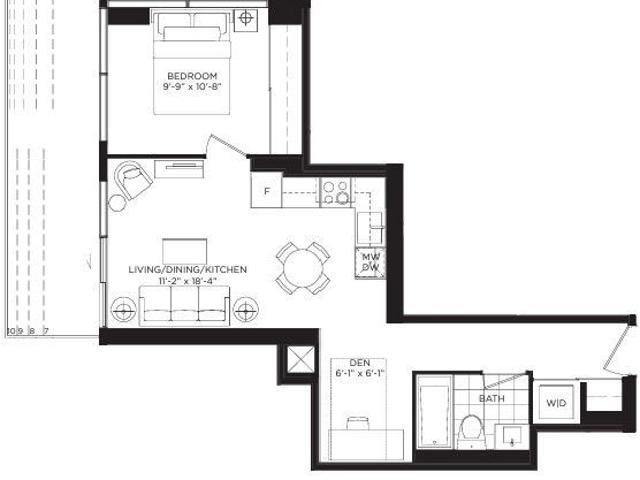 For Lease 18 Maitland Terrace Unit# 709, Toronto, Ontario