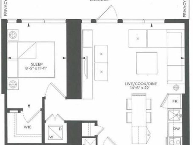 For Lease 197 Yonge Street Unit# 2106, Toronto, Ontario