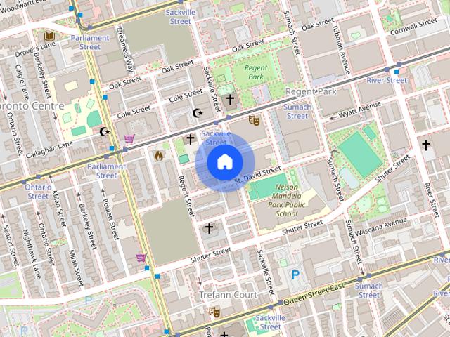 For Lease 200 Sackville Street Unit# 1105, Toronto, Ontario