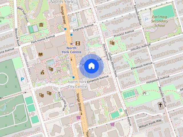 For Lease 21 Hillcrest Avenue Unit# 601, Toronto, Ontario